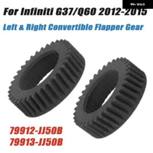 2個 交換用 コンバーチブル フラッパーギア 左右 インフィニティ G37/Q60 2012-2015 ナイロン 79912-JJ50B 79913-JJ50B
