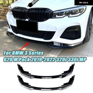 BMW 3シリーズ G20 Mパック 320I 330I MP 2019-2022 車用 フロント バンパー スポイラー フロントリップ ボディ 外装 カスタム アクセサリー