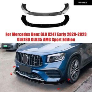 メルセデス ベンツ GLB X247 2020-2023年初期 GLB180 200 220 GLB35 AMG スポーツエディション フロント バンパー フロントリップスポイラー 外装 カバー