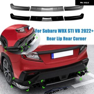 スバル WRX STI VB 2022+ 車用 リア バンパー リアコーナーキット スポイラー スプリッター オートテールガード デコレーション 外装 カスタム