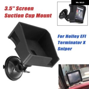 HOLLEY EFI ターミネーターX スナイパー 3.5インチ スクリーン 吸盤 マウント ブラック 車内アクセサリー