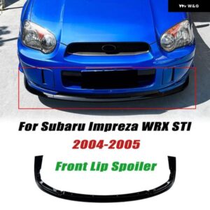 車用フロント バンパー フロントリップ ショベルスポイラー スプリッター スバル インプレッサ WRX STI 2004-2005 外装 ガード デコレーション カバー トリ