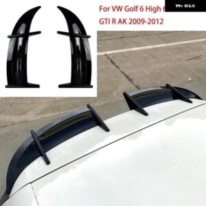 VW ゴルフ 6 ハイ 6 ゴルフ MK6 GTI R AK 2009-2012 車用 ルーフスポイラー テールウィング 固定ウィングガード スタイリング デコレーション スプリッター