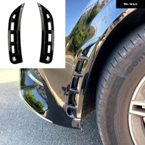 メルセデス ベンツ GLE W167 C167 2019-2023 AMG フロント バンパー エアインテークブレード スポイラー 外装 ガード ボディデコレーションアクセサリー