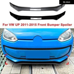 VW UP 2011-2015 フロント バンパー スポイラー フロント リップスプリッター ディフューザー 自動車 外装 ガードカバー 下側リップデコレーション カスタム