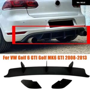 フォルクスワーゲン ゴルフ 6 MK6 GTI 2009-2013 リアスポイラー ブレード ウインドスプリッター 自動車 外装 ガード 装飾 アクセサリー