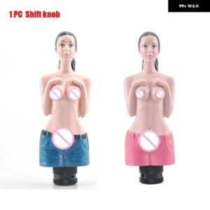 アクセサリー ギアスティック 車用 ギア シフト ノブ セミネイキッド セクシーレディ ブルージーンズ マニュアル ブレーキ レバー 汎用 BMW アウディ TOYOTA