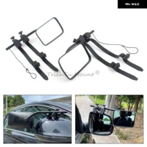 車アクセサリー 牽引ミラー 牽引ミラー キャラバン トレーラー バックミラー ブラインド スポット ワイドアングル 安全牽引 延長