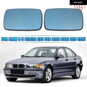 ヒーター付きサイドミラー ガラスヒーター 曇り止め 霜取り機能付きドアウィングミラー シート BMW E46 1998-2006