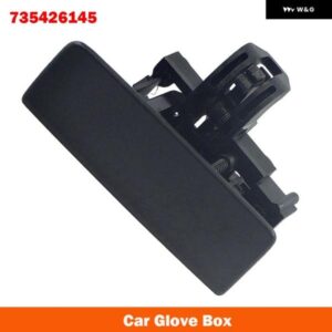 735426145 ブラック LHD 車用 グローブ ボックス フロントリッド ハンドルキャッチ フィアット グランデ プント カーアクセサリー