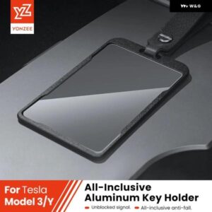 TESLA MODEL 3 MODEL Y アルミ 合金 キーカード車カードキー プロテクター ケースカバー フルカバー アクセサリーに適用