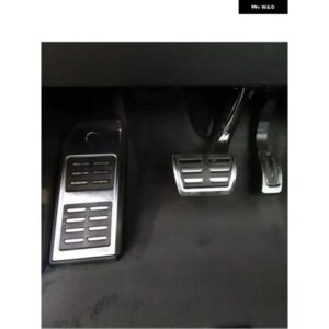 ガスアクセルブレーキ フットレスト ペダルカバー アウディ Q7 Q8 2017-2024 フォルクスワーゲン トゥアレグ LHD 2019-2024 ポルシェ カイエン 2020-2024