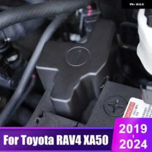 トヨタ RAV4 2019 - 24 RAV 4 XA50 XA 50 ハイブリッドカーバッテリーマイナス カバー アクセサリー