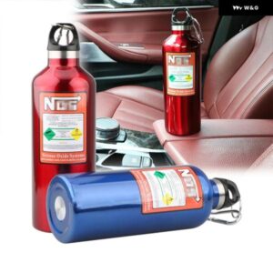 NOS ボトル 車用断熱カップ 500ML ステンレス ポータブル断熱カップ カスタム レーシング スタイル カーアクセサリー