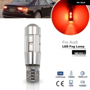 アウディ Q5 8R Q5 80A Q7 4M A8 D3/4E T15 921 912 W16W T10 レッド LED リア フォグランプ バルブ CANバス バックアップドライビングランプ