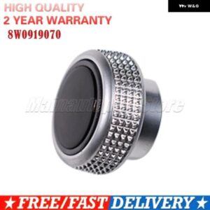 8W0919070MM I ボリューム調整ノブ コントロール パネル ボタン スイッチ アウディ A4 B9 S4 A5 S5 Q5 R8 RS4 RS5