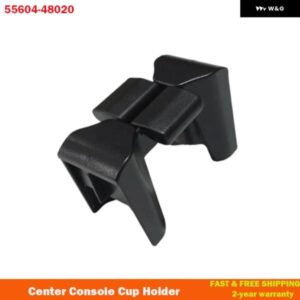 トヨタ ハイランダー 2002-2007 車用センター コンソール カップ ドリンク ホルダー ディバイダー ストレージインサートキット 55604-48020