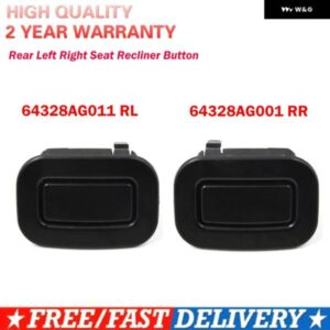 スバル フォレスター 2009 - 13 64328AG001 64328AG011 ブラック リア左右シート リクライニング ボタン