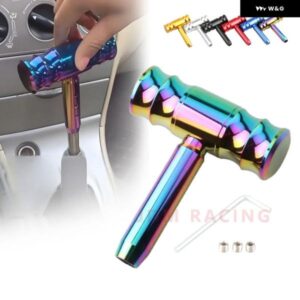 ギア シフト ノブ アルミ Tハンドル シフター カーノブ ジョイスティック スタイル ギアスティック レバー シフト ほとんどオートマチック マニュアル トラ