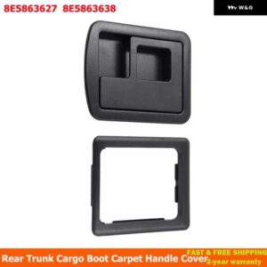 アウディ A3 S3 A4 B6 B7 B8 S4 A5 S5 A6 C6 C7 S6 A8 リア トランク ライナー カーゴ ブーツ カーペット ハンドルカバー 8E5863627 8E5863638
