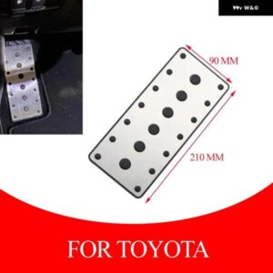 トヨタ C-HR CHR ハイラックス レボ ランドクルーザー プラド LC150 J150 ステンレス オートレストペダル カバー アクセサリー