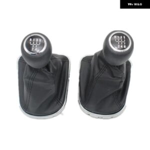 シボレー クルーズ 2008 - 12 車用ギア 5速 6速 車用ギアスティック シフト レベルノブ レザー ブーツ 付き