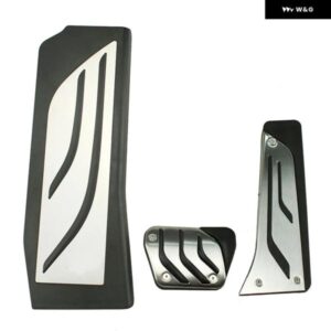 ステンレス フットレスト ペダル ガス燃料ブレーキ フットレスト ペダル オート 2017 2018 BMW 5シリーズ G30 G38 520D 520I 525I 528I 530I