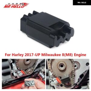 アルミ ブラックツインカム スプロケット ロックツール 1個 ホイールクランク スプロケット シャフトリペアツール ロックツール 材料