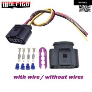 イグニッション コイルコネクタリペアキット ワイヤー ハーネス プラグ アウディ VW SKODA SEAT FORD 1J0973724 2011340 8K0973724 4B0973724 1J0998724