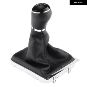 6速カー ギア シフト ノブスティックゲイター ブーツ フレーム キット B7 20112012