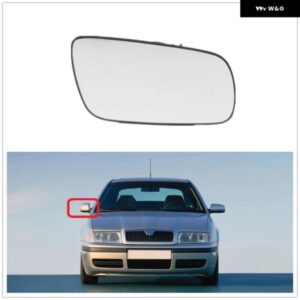 シュコダ オクタビア A4 MK1 1997 - 11 右ヒーター付きミラー ガラス
