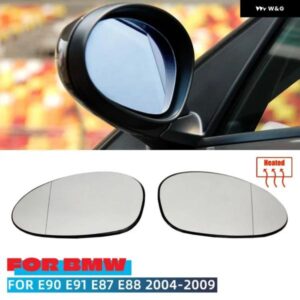 BMW E90 ミラー ヒーター付きサイドミラー ガラス製バックミラー E92 E91 E93 E82 E88 E86 E85 Z4 51167157247 51167157246