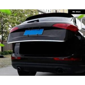 Q5 2009 - 16 カー スタイリング 外装 ステンレス リア トランク スチーマー リッド カバー トリム 1個