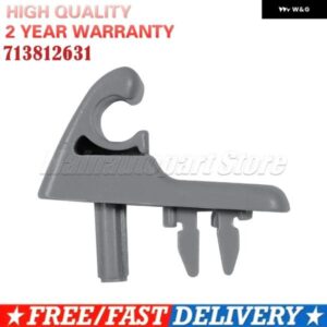 713812631 サン バイザー 取り付けクリップ ブラケット グレー フィアット 500 ブラボー ドブロ フィオリーノ マレア パリオ プント 735362747
