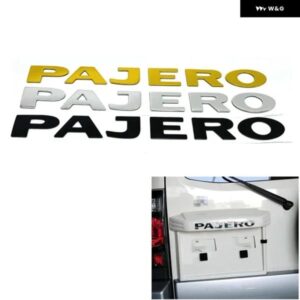 パジェロ レター リア トランク エンブレム バッジ テールロゴ ステッカー 220*24MM
