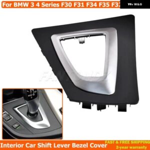 LHD 車用 ギア シフト セレクター トリム カバー トランス ミッション シフター ベゼル BMW 3 4シリーズ F30 F31 F34 F35 F32 F33 F36 51169234131
