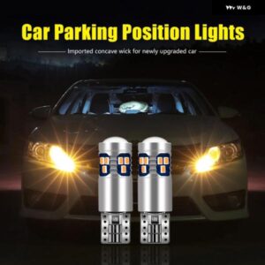 SEAT LEON MK3 MK2 FR 5F ALTEA XL ATECA IBIZA 6L 6J ARONA 2個 T10 W5W LED 電球 車位置 パーキング幅ライト アクセサリー