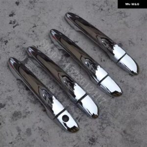 ABS ドアハンドル ボウル ドアハンドル カバー カバー トリム マツダ 2 2008-2019 マツダ 3 2010-2019 マツダ 6 2007 - 2019