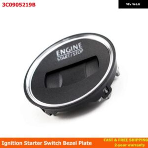 イグニッション スタータースイッチ ベゼル プレート 3C0905219B VW パサート 2006-2015 CC 2012 - 16 パサート CC 2009 - 12