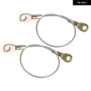 シルバーテールゲート ケーブル フック 2個 53045-0006 カワサキ ミュール 600 610 4X4 XC リアルツリー APG ハードウッド グリーン HD