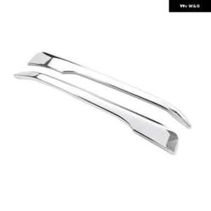 クロームカーフロント フォグランプ カバー トリム モールディングアクセサリー BMW X1 F48 2016 - 19 2個