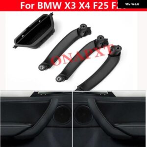 BMW X3 X4 F25 F26 メインドライバーカー インテリア ドアハンドル カーボン インテリア ドアハンドル ドア アームレスト インナーハンドル