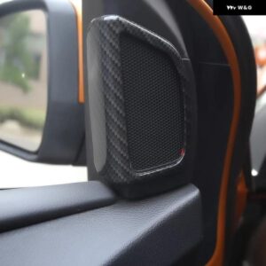 カー オーディオ スピーカー トリム ツイーターデコレーション ステッカー フォード フォーカス 3 4 MK3 MK4 2012 - 2017 アクセサリー