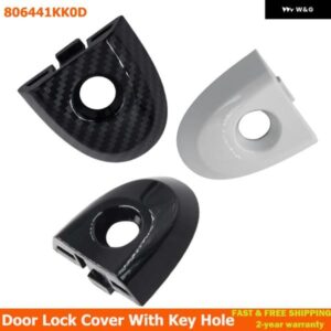 キーホール付きドアロックカバー 日産 ジューク マイクラ ドライバーズ 806441KK0D ホワイト/ブラック/カーボンパターン