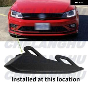 VW JETTA GLI 2015 - 18 右側フロント フォグランプ ランプ グリル カバー トリム カーアクセサリー 5C6853510A