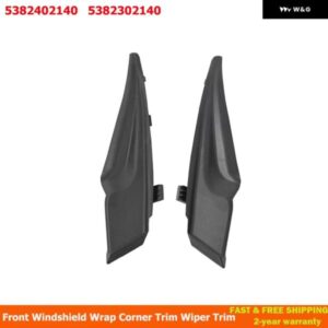 トヨタ カローラ 2014 - 19 車用 フロントガラス ラップ コーナー トリム ワイパー サイド トリム カバー 蓋 5382402140