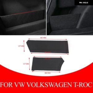 トランク 両側に トランク サイドパーティション テール ボックス フォルクスワーゲン VW T-CROSS TCROSS 2018-2023 カーアクセサリー