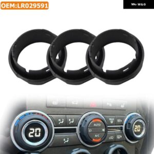 コンソール エアコン ボリューム コントロール ノブ LR029591 ランドローバー レンジローバー スポーツ ディスカバリー 4 2009-2013 ACスイッチ トリム 3個