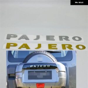 パジェロ V31 V32 V33 リア トランク テールゲート スペアタイヤ エンブレム ロゴ ネームプレート ステッカー