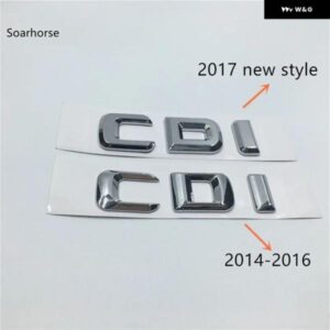 SOARHORSE スタイリング CDI 4マチック車リア トランク レターバッジエンブレム ステッカー